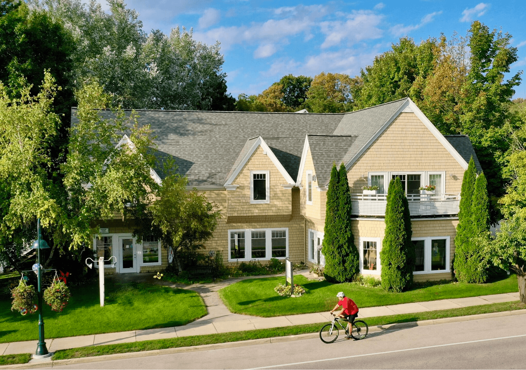 Exterior view of the inn